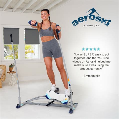 If you’re new to working out regularly, you can start off with the beginner level. . Aeroski machine